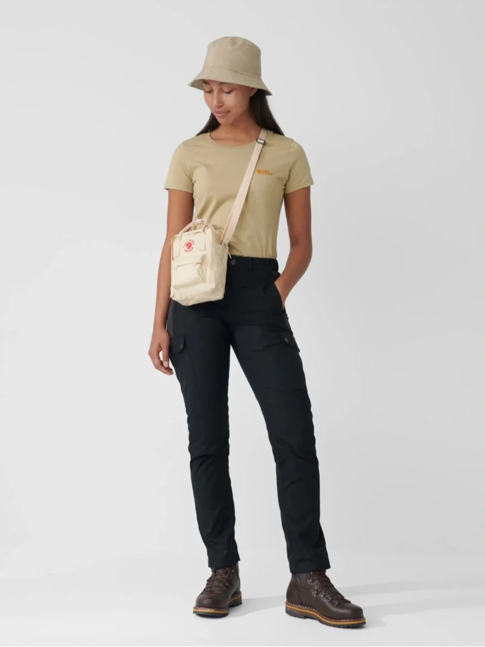 Fjallraven Kanken Sling Bag in Graphite